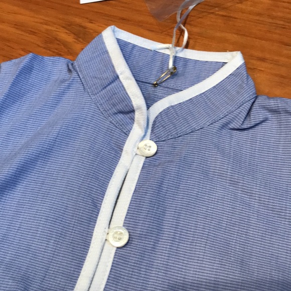 KATE SPADE Baby 3-6M Chambray Blue Jay Top - Picture 4 of 6